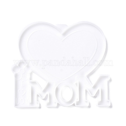 Mother's Day Theme DIY Picture Frame Silicone Molds DIY-P053-12-1