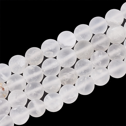 Chapelets de perles en cristal de quartz naturel G-T106-329-1
