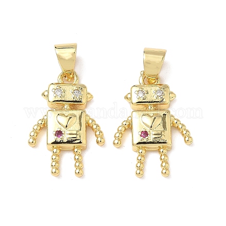 Латунные микро проложить кубического циркония подвески KK-Q068-61G-1