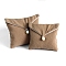 Rectangle Velvet Storage Bags, Packaging Bag, BurlyWood, 9x11cm