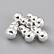 Brass Charms, Long-Lasting Plated, Gourd/Calabash, 925 Sterling Silver Plated, 7.5x2.5~4mm, Hole: 0.7mm