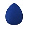 EVA Cloth Teardrop Fascinator Hat Base for Millinery, Dark Blue, 127x100x5mm