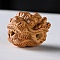 Wood Beads, Dragon, Peru, 22x18x18mm, Hole: 2mm