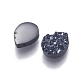 Perlas de resina de piedras preciosas druzy imitación RESI-L026-C01-2