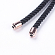 Nylon Twisted Cord Armband machen MAK-F018-04RG-RS-3