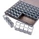 56 caja de almacenamiento de estuche organizador artesanal de polipropileno (pp) de rejillas CON-K004-07-3