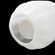 Taza de vela redonda a rayas diy con moldes de silicona con tapa DIY-G094-06A-6
