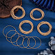 Unicraftale 60 pièces ensemble de bracelets extensibles à chaîne à ressort en acier minimaliste TWIR-UN0001-12KCG-2