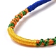 Bracelet cordon tressé en polyester BJEW-I306-01C-2