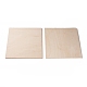 Bases de mosaïque en bois naturel non teint DIY-G023-01B-2