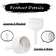 Olycraft Porcelain Buchner Filter Funnel AJEW-OC0001-33-2