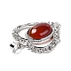 Natural Red Agate Pendants G-I322-04P-09-3