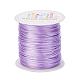 ナイロン糸  ラットテールサテンコード  紫色のメディア  1.0mm  約76.55ヤード（70m）/ロール NWIR-JP0010-1.0mm-672-3