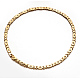 304 Stainless Steel Rhinestone Link Chain Necklaces & Bracelets Jewelry Sets SJEW-E056-11G-2