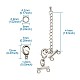 Kit de fabrication de bijoux DIY-TA0002-50-8