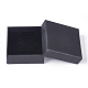 Cajas de joyas de cartulina de papel kraft CBOX-WH0003-05A-3