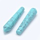 Synthetic Turquoise Pointed Beads G-E490-E25-01-2