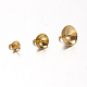 Ion Plating(IP) 304 Stainless Steel Cup Pearl Peg Bails Pin Pendants STAS-F094-03A-G-3