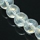Electroplate Glass Beads Strands X-EGLA-J001-8mm-C11-2