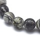 Bracelets extensibles de perle de pierre naturelle BJEW-K212-A-021-2