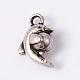Dolphin Tibetan Style Alloy Charms PALLOY-ZN-46354-RS-2