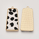 Eco-Friendly Cowhide Leather Pendants FIND-N049-04O-2