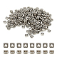 SUPERFINDINGS About 220Pcs Stainless Steel M3 Square Nuts Square Thin Nuts 5.4mm Insert Nut for Lock Washers FIND-FH0005-62-1