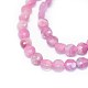Natürliche rosa Turmalin Perlen Stränge G-I249-A12-3