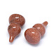 Синтетические смешанные бусины из золотого камня G-P415-45-01-3