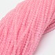 Granos naturales de abalorios de cuarzo rosa X-G-N0195-04-2mm-1