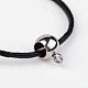 Cowhide Leather Cord Necklace Making X-NJEW-JN01692-3
