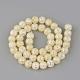 Synthetic Crackle Quartz Beads Strands GLAA-S134-6mm-06-3
