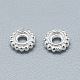 925 Sterling Silver Spacer Beads X-STER-T002-73S-2
