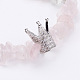 Natural Gemstone Stetch Bracelets BJEW-JB03464-3