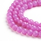 Natural Mashan Jade Round Beads Strands G-D263-4mm-XS30-3