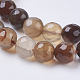 Natural Agate Beads Strands G-G580-8mm-10-3