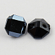 2-Hole Taiwan Acrylic Rhinestone Octagon Buttons BUTT-F016-25mm-18-2
