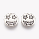 Mixed Flat Round Alloy Rhinestone Jewelry Snap Buttons SNAP-D003-M-NR-2