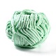 柔らかいかぎ針編みの糸  スカーフ用の太い編み糸  バッグ  クッション作り  アクアマリン  7~8mm  65.62ヤード（60m）/ロール OCOR-G009-03P-2