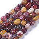 Chapelets de perles en mokaite naturel X-G-P433-17-2