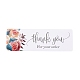 Rectangle with Word Thank You Paper Stickers DIY-B041-28B-4