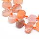 Chapelets de perles en agate naturelle du Botswana G-E411-01-3