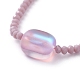 Geflochtene Perlenarmbänder aus Nylonfaden BJEW-JB04807-01-3