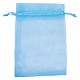 Organza Gift Bags with Drawstring OP-R016-9x12cm-08-1