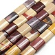 Rectangle Natural Mookaite Beads Strands G-P062-23-1