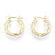 ABS Plastic Pearl Beaded Hoop Earrings for Women EJEW-N011-92-2