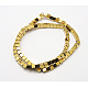 Non-Magnetic Synthetic Hematite Beads Strands G-Q532-1-2