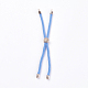 Nylon Twisted Cord Bracelet Making MAK-F018-03RG-RS-2