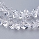 Transparent Glass Beads Strands EGLA-J146-6mm-NB01-3