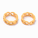 Spray Painted Alloy Cuff Rings RJEW-T011-29A-RS-2